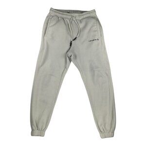 YoungLA Men's White Joggers-tracksuits